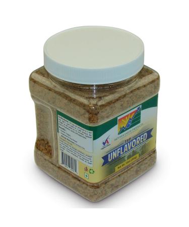 Mother Earth Products Textured Soy Protein 10 oz - Unflavored | Quart Jar | Vegan Protein Option - Buy Online on GoSupps.com