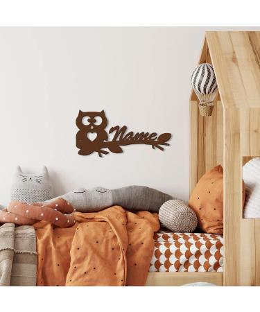 Personalized Owl LED Lamp - Perfect Gifts for Kids' Rooms | Custom Name Decor - Buy Online on GoSupps.com