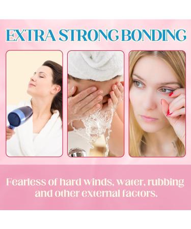 Professional Extra Strong Lash Extension Glue - Fast Drying 8 Weeks Retention Black Adhesive for Semi-Permanent Extensions - 5ml - Buy Online on GoSupps.com