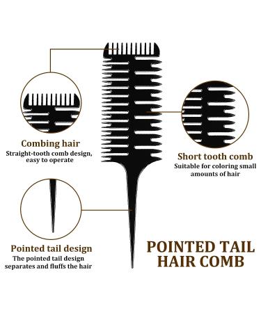 Professional Women's Hair Combs for Styling and Highlighting - Plastic Weaving Combs for Balayage - Buy Online on GoSupps.com