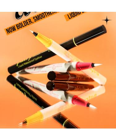 Liquid Eyeliner Water Resistant Liquid Eyeliner Highly Pigmented Eyeliner Pen in Set of 4 Eye Makeup Cosmetics Smudge Resistant Eyeliner Long Lasting Quick Drying Liquid Liner for Women - Buy Online on GoSupps.com