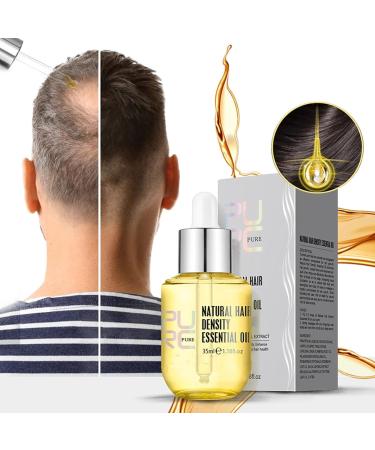 Purc Hair Growth Oil - Natural Density Serum for Fast Regrowth | 2PC Essential Hair Care for Men & Women - Buy Online on GoSupps.com