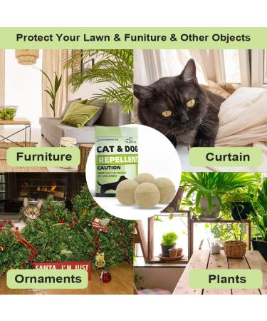 SUAVEC Cat Repellent - Outdoor and Indoor Dog and Cat Deterrent - 8 Pack - Buy Online on GoSupps.com