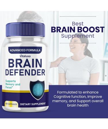 (3 Pack) Brain Defender Supplement Brain Defend Pills for Focus and Memory Support BrainDefender Advanced Nootropic Capsules Daily Clarity Cognitive Health Function Brain Defense Vitamins (180 Ct) - Buy Online on GoSupps.com