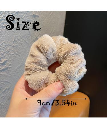 7 pieces Hair Scrunchies Set Solid Color Elastic Bands for Frizz Prevention and Stylish Hair Ties Accessories for Women and Girls - Buy Online on GoSupps.com