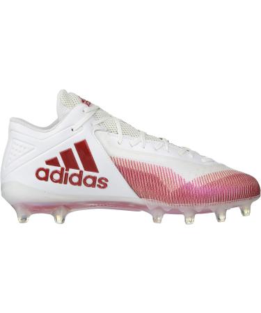 adidas Men's Freak Carbon Football Shoe 13 - White/Team Power Red/Red - Buy Online on GoSupps.com