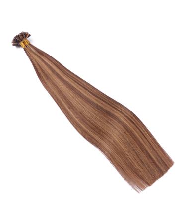Buy High-Quality Keratin Bonding Hair Extensions - #6/27 Setent 60cm 100 Strands 100% Remy Real Hair - U-Tip by Novon Hair Extensions - Buy Online on GoSupps.com