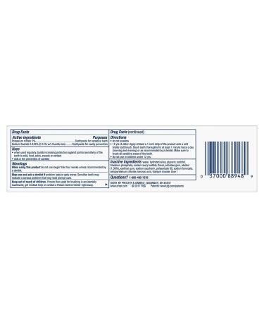Crest Sensitivity Whitening + Scope Minty Fresh Toothpaste 4.1 oz - Pack of 4 - Buy Online on GoSupps.com