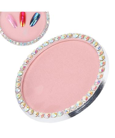 Multifunctional Nail Display Plate Tools - Pink Nail Art Manicure Stand & Holder for DIY Photography - Buy Online on GoSupps.com