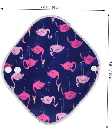 Exceart Reusable Menstrual Mats | Breathable Bandage Insert Pads for Women | Eco-Friendly Menstrual-Mama Towels - Violet Coal Fiber - Buy Online on GoSupps.com