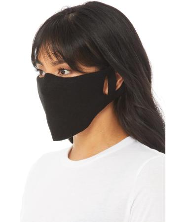 Buy Bella + Canvas Black Face Coverings - Pack of 10 for International Shipping | High-Quality Cloth Masks - Buy Online on GoSupps.com
