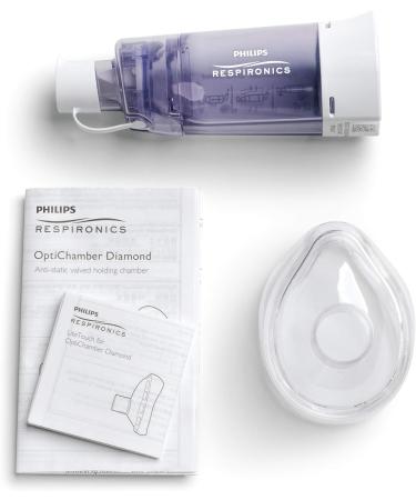 Philips Respironics OptiChamber Diamond with LiteTouch mask - Small - Buy Online on GoSupps.com