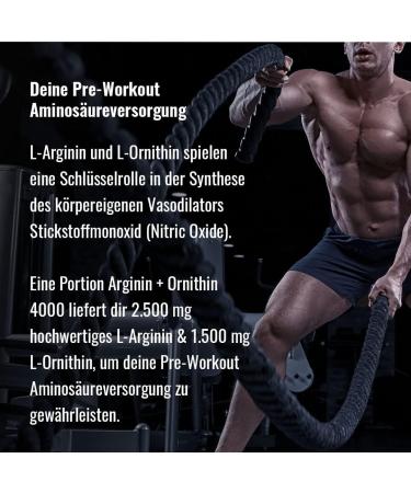 Buy Weider Arginine + Ornithine 4000 - High Dose L-Arginine Capsules | Pre-Workout Booster for Blood Circulation | 180 Amino Acid Capsules - Buy Online on GoSupps.com