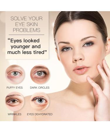 60PCS 24K Gold Under Eye Patches - Collagen Eye Gels for Puffy Eyes Dark Circles & Bags - Skin Care Essentials - Buy Online on GoSupps.com