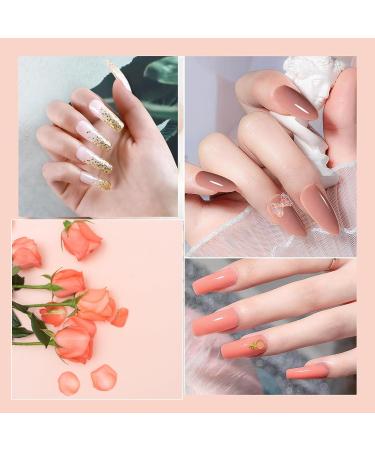 Mobray Poly Nail Gel Kit - 6 Color Extension Set with Nail Forms and Slip Solution - Professional Nail Art Starter Gifts for Women - Buy Online on GoSupps.com