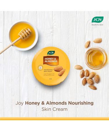 Joy Honey & Almonds Nourishing Skin Cream 200ml - Hydrating Moisturizer for All Skin Types | Buy Internationally - Buy Online on GoSupps.com