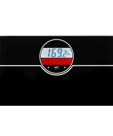 Ozeri WeightMaster 400lbs Digital Bath Scale with BMI & Weight Change Detection - Black | High Capacity Bathroom Scale - Buy Online on GoSupps.com