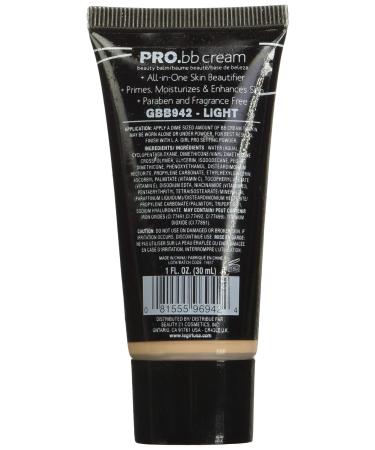 L.A. Girl Pro BB Cream HD Beauty Balm Light - 1 fl. Oz - Buy Online on GoSupps.com