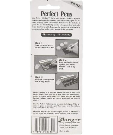 Ranger Perfect Pens Set - 2 Pack - Clear | High-Quality Crafting Supplies - Buy Online on GoSupps.com
