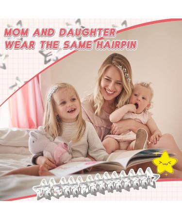 80-Piece Star Snap Hair Clips - Y2K Cute Non-Slip Barrettes for Women & Girls (Silver) - Buy Online on GoSupps.com