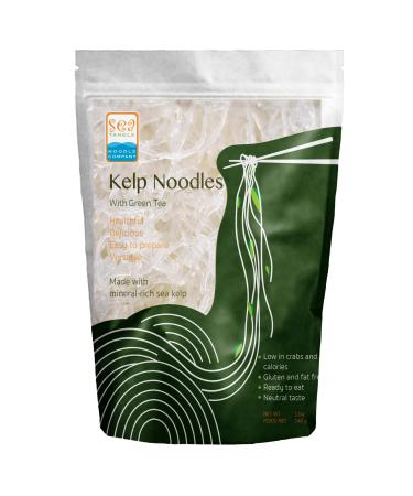 Sea Tangle Noodle Company Kelp Noodles with Green Tea 12 oz (340 g)