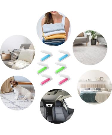 Reusable Lint Rollers 6PCS Travel Mini Lint Roller Washable Foldable Fluff Remover Sticky Brush for Clothes Portable Pet Hair Remover Roller with Cover for Carpet Sofa - Buy Online on GoSupps.com