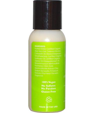 Zion Health Adama Anti-Frizz Conditioner Liquid 2 oz | Smooth & Hydrate | International Shipping - Buy Online on GoSupps.com