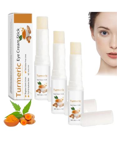 Lumibalm Eye Bags, Lumibalm Eye Serum, Turmeric Retinol Eye Cream Stick, Hydrating Eye Balm Stick for Bags and Puffiness, Moisturizing Balm for Bags and Reduces (3)