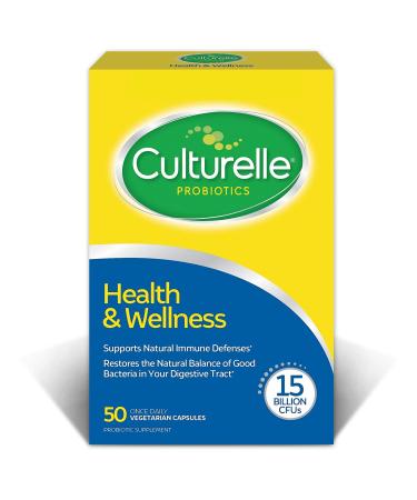 Culturelle Probiotics Pro-Well Health & Wellness 50 Once Daily Vegetarian Capsules