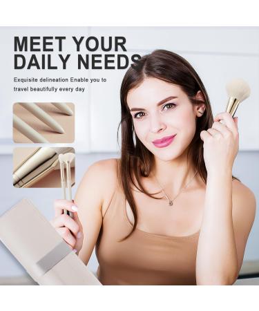 14-Piece Professional Makeup Brush Set | Premium Synthetic Kabuki Foundation Concealer Blush & Eyeshadow Brushes for Flawless Application - Shop Internationally - Buy Online on GoSupps.com