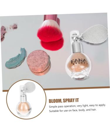 COHEALI Glitter Spray 3 Pcs Spray Glitter Hair Perfume Hair Decor Powder Spray Bottle Women Makeup Tool Face Powder Bottle Malt Colorx3pcs 7x5.5cmx3pcs - Buy Online on GoSupps.com