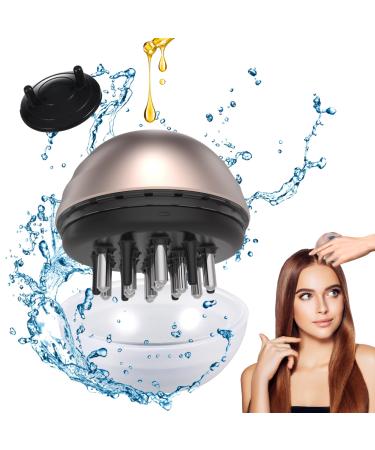 Scalp massage brush hair root applicator 2 in 1 hair applicator bottle 30 ml scalp massage brush liquid comb for scalp massage hair treatment medicine head fluid essential oil serum