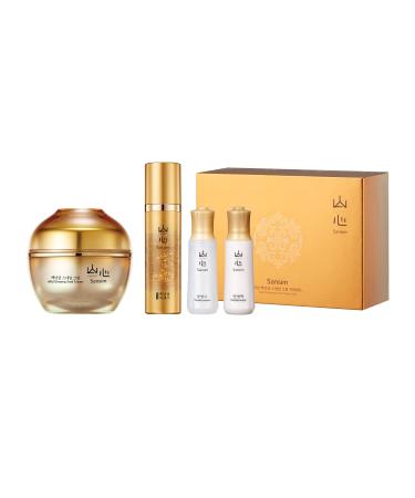 Wild Ginseng Snail Cream Set EGF Anti-aging for Damaged Skin