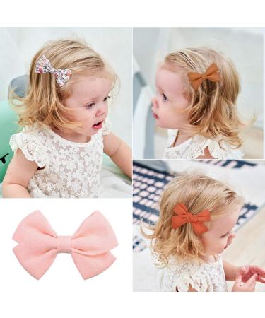 24PCS Baby Girl Hair Bows Clips - Cute Alligator Barrettes for Toddlers & Teens | Perfect Hair Accessories - Buy Online on GoSupps.com