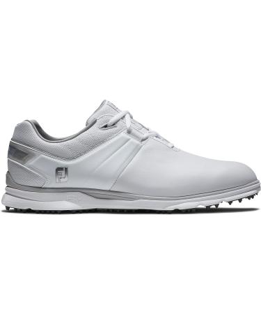 FootJoy Men's Pro/SL Golf Shoes 9.5 - White/Navy/Red | Premium Performance and Style - Buy Online on GoSupps.com