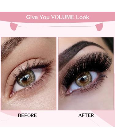 Cluster Lashes 72 Pcs - DIY Eyelash Extensions Ethereal Style Fluffy & Reusable Super Thin Band - Perfect for Self-Application (Ethereal-D-10mm - Buy Online on GoSupps.com