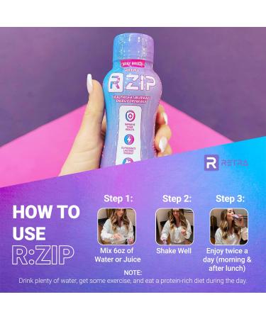 Detox Cleanse Zip 0.4 oz Bottles- Vegan and Gluten Free Energy Drink to Support an Already Healthy Immune System- Berry Breeze Flavor (20 Bottles) - Buy Online on GoSupps.com