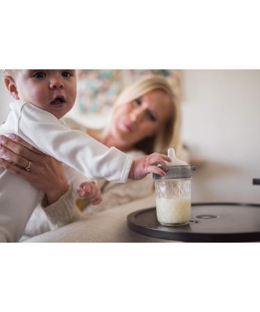 Slow Flow Mason Bottle Silicone Nipples | BPA-Free Glass Baby Bottle | 0-3 Months | Non-Toxic | Made in USA | 2 Pack - Buy Online on GoSupps.com