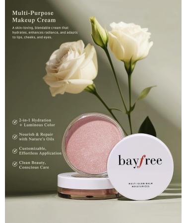 bayfree Tinted Moisture Foundation Balm & Cream Blush for Cheeks All-Day Wear Buildable Natural Finish Vegan Korean Makeup - Buy Online on GoSupps.com
