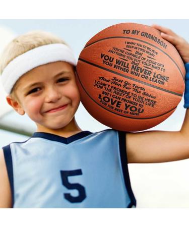 DOPITKA Engraved Outdoor Basketball for Son - Custom 29.5 Gift for Men - Birthday, Graduation, Back to School - Buy Online on GoSupps.com