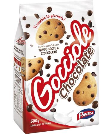  CAIYA 12X Pavesi - Classic Chocolate Drops 500g - Chocolate Drop Cookies - Buy Online on GoSupps.com