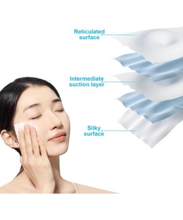 200 Pcs/Pack Disposables Cleaning Pad for Beauty Care Cotton Pad Cosmetic Cotton Pad Practical Cosmetic Remover Pad - Buy Online on GoSupps.com