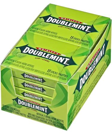 Wrigley's Doublemint 10 Count X 15 STICKS - Buy Online on GoSupps.com