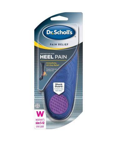 Dr. Scholl's Pain Relief Orthotics Women's Size 5-12 - 1 PR Pack of 2