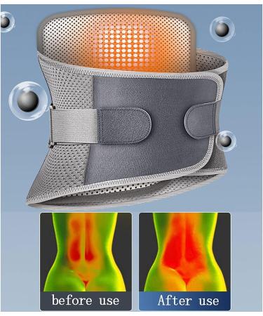 Breathable Lumbar Support Belt - Ergonomic Lower Back Brace for Pain Relief | Best Back Support Strap - Buy Online on GoSupps.com