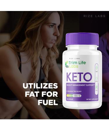 Trim Life Labs Keto Capsules (3 Pack) - Maximum Strength Weight Loss Pills | Keto+ACV Supplement | 180 Capsules | Reviews & Results - Buy Online on GoSupps.com