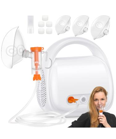 Nebulizer Machine for Kids and Adults, Jet Nebulizer - Nebulizer Machine with Hose, Mask and Mouthpiece, Desktop Nebulizer Machine for Home Use