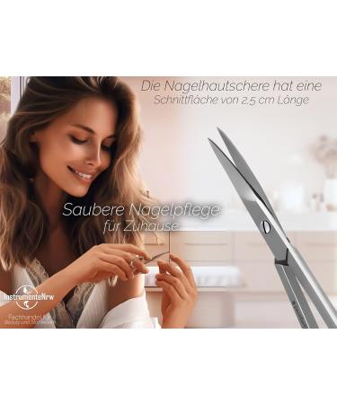 Professional Nail Scissors Set | Curved Cuticle Scissors & Combo Set for Finger & Toenails - International Shipping Available - Buy Online on GoSupps.com