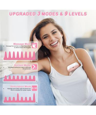 Portable Uleway Electric Milk Pump - Hands-Free Noise & Pain-Free | 3 Modes 9 Suction Levels LCD & Remote Control - Buy Online on GoSupps.com