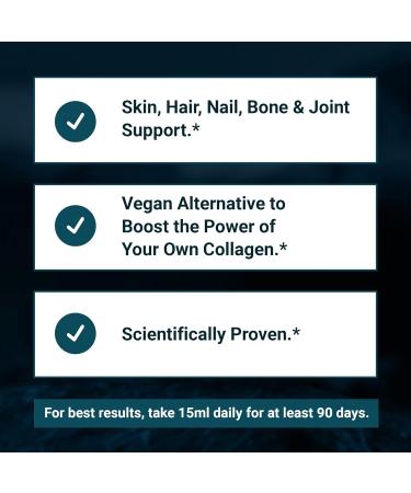 Orgono Living Silica Collagen Booster | Vegan Mineral-Based Silica Supplement | Supports Healthy Collagen & Elastin Production for Joint & Bone Support Glowing Skin Strong Hair & Nails | 16.9 Fl Oz 16.9 Fl Oz (Pack of 1) - Buy Online on GoSupps.com